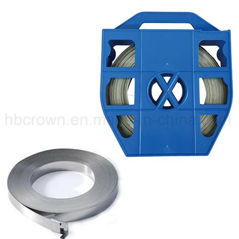 steel box packing strip supplier|stainless steel cable strapping.